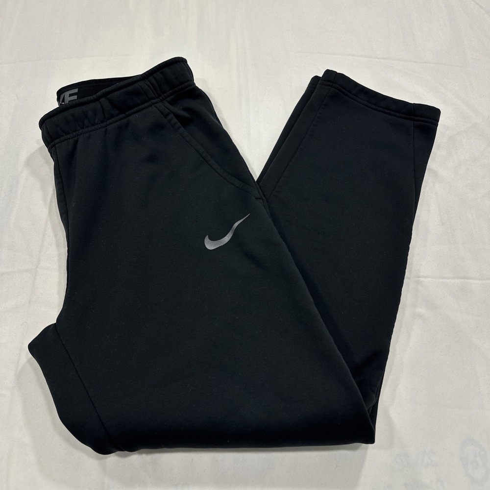Nike Therma Dri-Fit Fleece Men's Training Pants, Black Medium - 932253010